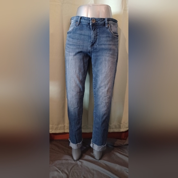 Kut from the Kloth Denim - A Kut From The Kloth Cuffed Ankle Blue Jeans